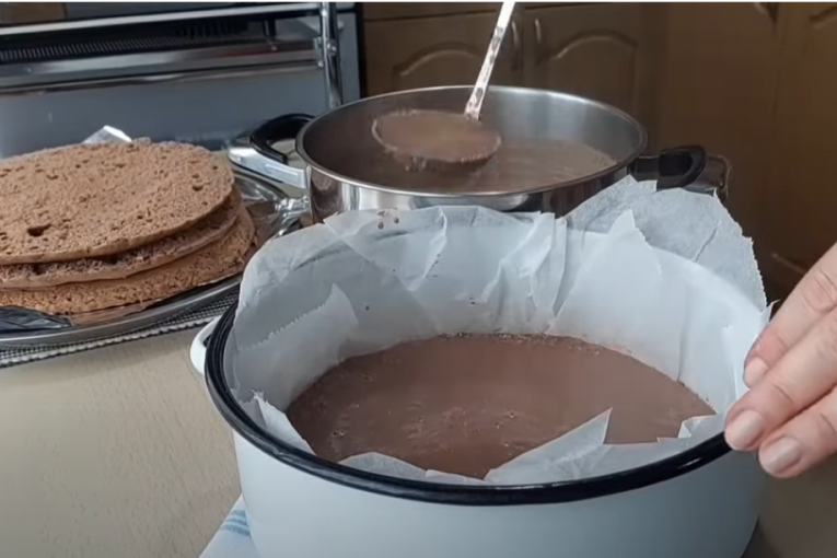 Prelivanje kore vrelim filom