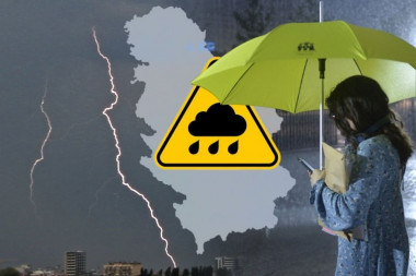 DETALJNA VREMENSKA PROGNOZA ZA SLEDEĆU NEDELJU! Kiša sa gradom se očekuje u OVIM delovima Srbije