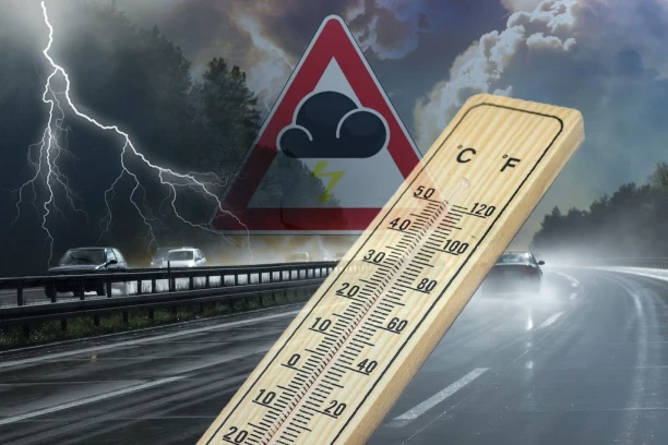 NOVI METEO ALARM NA SNAZI! RHMZ IZDAO DRAMATIČNO UPOZORENJE! Naredna dva sata KLJUČNA: Vreme može biti opasno, ne rizikujte! (FOTO)