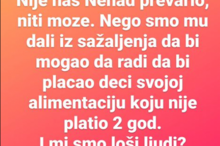 Miljanine objave na Instagramu