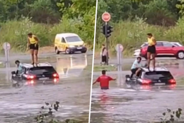 STEVAN JE NAIŠAO NA LJUDE ZAROBLJENE U OLUJI! Dramatične scene u Srbiji: Voda je bila LEDENA, grane svuda i otvoreni šahtovi, devojke bile u potpunom ŠOKU