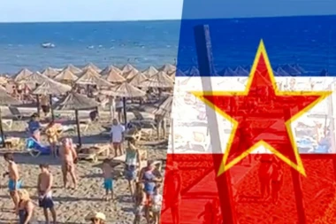 U ULCINJU PUŠTENA HIMNA "HEJ SLOVENI"! Ljudi na plaži odmah zastali, evo kako su reagovali na reči koje su obeležile nekadašnju SFRJ (VIDEO)