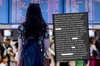 OPERATERI IH OTKAČILI! SRPSKIM TURISTIMA NA KIPRU LET KASNI 30 SATI! Preko 200 Srba ostalo na ulici, spavaju po plažama - PONESTAJE IM STRPLJENJA! (FOTO)