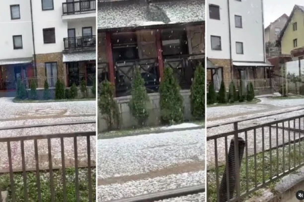 ZABELEO SE ZLATIBOR USRED LETA! Snažno nevreme paralisalo grad, ljudi šokirani prizorom sa srpske planine (VIDEO)