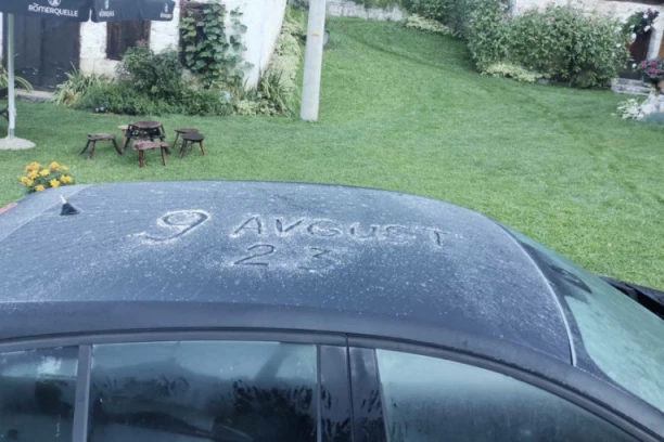 USRED LETA OSVANULO LEDENO JUTRO: Ni najstariji meštano ne pamte ovakav avgust: "Ovo može biti znak kakva nas zima čeka"