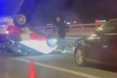 JOŠ JEDAN LANČANI SUDAR U BEOGRADU: Četiri vozila učestvovala u udesu na Gazeli!