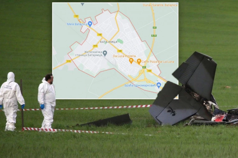 PAO AVION U BATAJNICI: Srušio se nedaleko od aerodroma