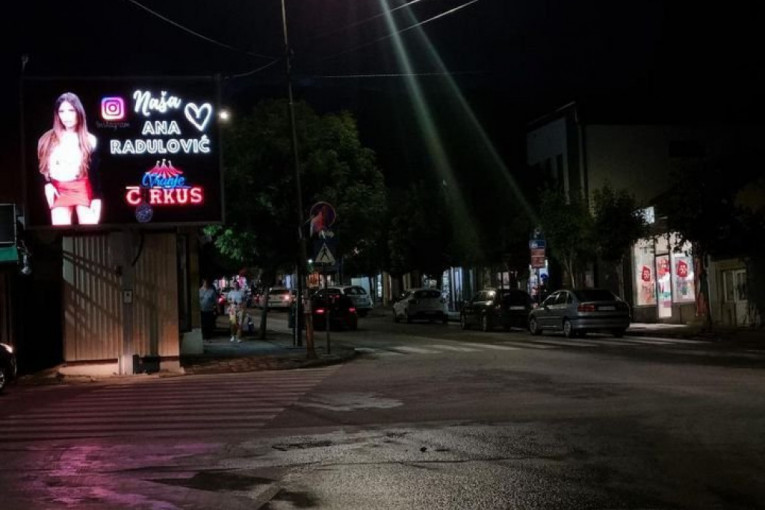 Ana Radulović, bilbord