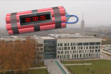 ZBOG DOJAVE O BOMBI EVAKUISANA ZGRADA RTV VOJVODINE! Na licu mesta pripadnici MUP-a