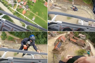 BRZA AKCIJA SLOVENAČKE POLICIJE! Podigli helikopter da spasu – dva praseta! (VIDEO)