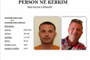OVO JE KRVOŽEDNI ALBANAC ZA KOJIM JE RASPISANA POTERNICA! Jedan od osumnjičenih za sudelovanje u ubistvu čoveka u PRIŠTINI! (FOTO)