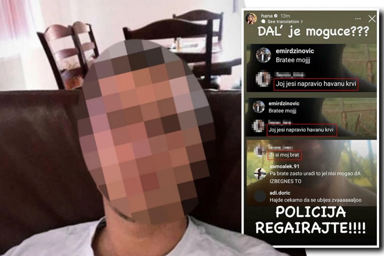 "JOJ,  BRATE MOJ, JESI NAPRAVIO HAVANU KRVI"! Glavna podrška monstrumu iz Gradačca smeje se i preti: "Ko god ima da mi kaže nešto od vas jajara, slobodno dođite..."!