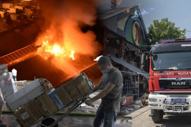 STRAVIČAN POŽAR U BEOGRADU PROGUTAO SVE: Građani ostali na ULICI, čitavo bogatstvo postalo PEPEO!