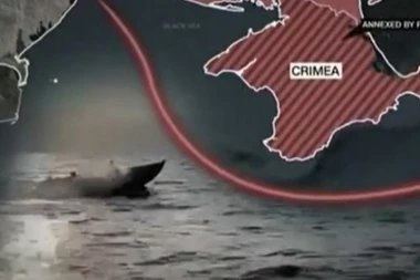 EKSKLUZIVNI SNIMAK NAPADA NA KRIMSKI MOST: Ukrajinci poslali MORSKU BEBU sa 850 kilograma eksploziva! (VIDEO)