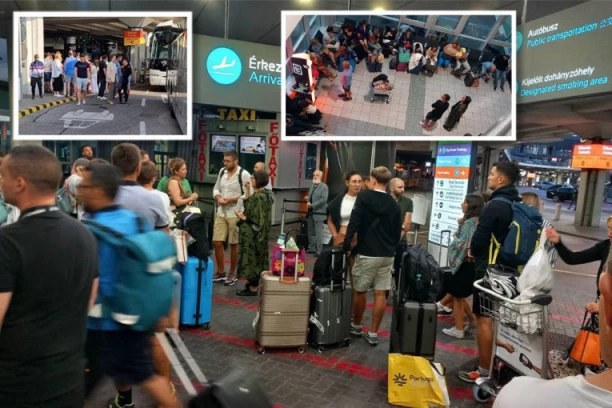 SRBI PROŠLI PAKAO NA LETU WIZZAIRA: Ispovest putnika koji su celu noć bili ZAROBLJENI na aerodromu! (VIDEO)