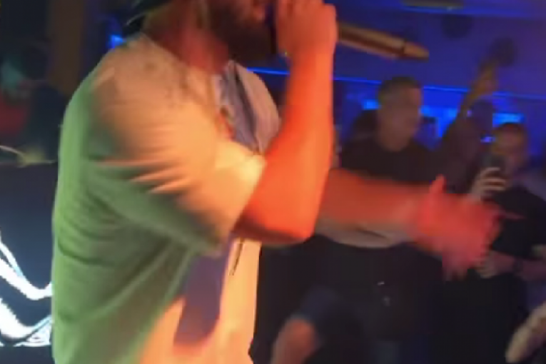 Maja Marinković na nastupu Nućija