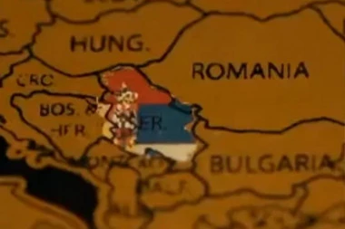 SRAM VAS BILO: Ovo NIJE mapa SRBIJE! Dejvis kup UVREDIO Novaka Đokovića! (VIDEO)