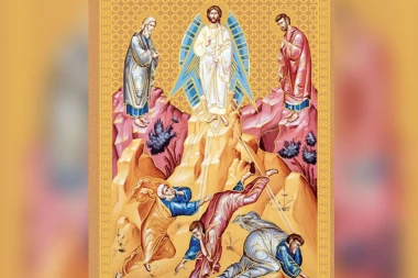 POKLANJAMO IKONU PREOBRAŽENJA GOSPODNJEG U ZLATOTISKU