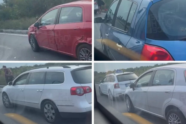 UŽAS NA OBRENOVAČKOM PUTU: U lančanom sudaru oštećeno nekoliko vozila! (VIDEO)