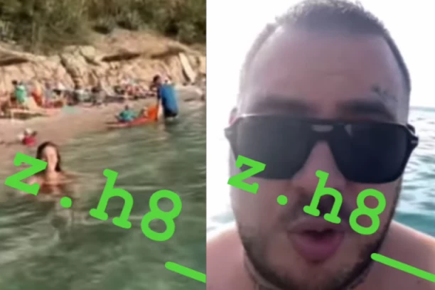 OD OVOGA NEMA DALJE! Car drži "lajv" u MORU dok Aleks se brčka u plićaku - svi ih NAPALI! (VIDEO)