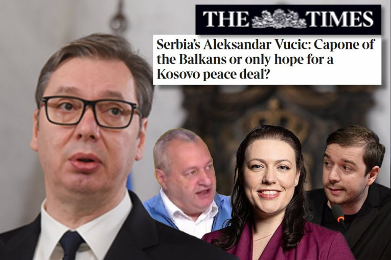 OVI SE NE ZAUSTAVLJAJU, SVE BI URADILI DA OCRNE VUČIĆA! Britanski list Tajms opet u službi albanskog lobija, sagovornici im Milivojević i Dojčinović
