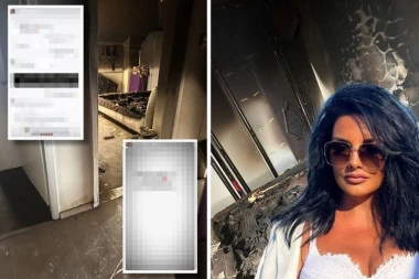 "BEDNICE, OTETO JE PROKLETO" Milena Popović dobija JEZIVE poruke nakon što joj se zapalio stan: "Nestaćete u sopstvenom zlu" (FOTO)