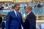 PREDSEDNIK SRBIJE NA CEREMONIJI OTVARANJA SVETSKOG PRVENSTVA U ATLETICI! Vučić se sastao sa knezom Albertom II od Monaka: Ponovili smo privrženost snaženju odnosa između naših zemalja (FOTO)