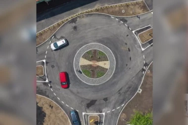 Novi kružni tok u Somboru otvoren za saobraćaj (VIDEO)