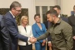 "SUSRET PRED POČETAK RAZGOVORA U ATINI": Predsednik Srbije sa Zelenskim u Grčkoj