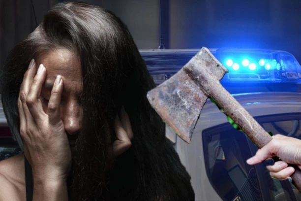 UŽAS U VALJEVU: Bivšu pokušao da UBIJE SEKIROM - žena u teškom stanju prebačena u Beograd!