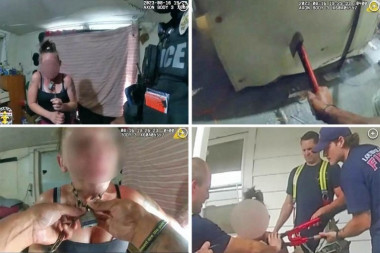 KOMŠIJE ČULE JEZIVE KRIKE SA PROZORA: Policija ušla u kuću i zatekla UZNEMIRUJUĆI PRIZOR - napravio ženi PAKAO od života (VIDEO)