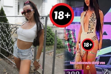 ELITNOJ SEVNULA CICA MACA! Paradirala BEZ GAĆA pored voditelja, skandal na Pinku UŽIVO! (18+ VIDEO)