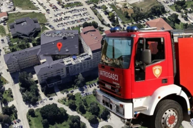 IMA MRTVIH! Požar na odeljenju psihijatrije u Prištini!