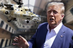 NOVI SKANDAL U AMERICI: Komercijalni avion PUN PUTNIKA prišao helikopteru u kojem je bio Tramp!