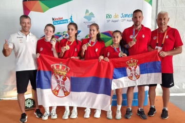 ODRŽANA SVETSKA ŠKOLARIJADA U BRAZILU! Tanasković: Utisci su sjajni, bravo za Mitrovčanke!