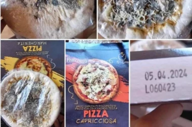 JEZA U POZNATOM LANCU MARKETA U BARAJEVU! Kupljena pica sa OVIM na sebi - svi su zgroženi (FOTO)