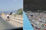 KESE PUNE SMEĆE BACAO U ZAPADNU MORAVU! Uhapšen Čačanin nakon snimka koji je zgrozio Srbiju (VIDEO)