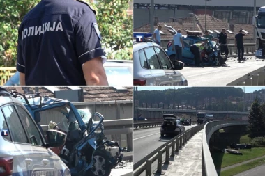 JEZIVI SNIMCI SA MESTA NESREĆE KOD ZLATIBORA: Delovi automobila rasuti po putu - jedna devojčica preminula, druga se bori za život (VIDEO)