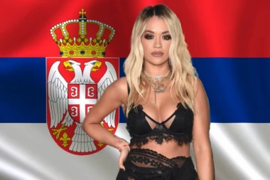 RITA ORA SE PERE OD NOŠENJA SRPSKE ZASTAVE: Pevačica albanskog porekla se IZBLAMIRALA za sve pare!