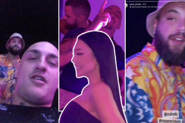 MAJA PROVELA NOĆ SA DESINGERICOM! Isplivali šok snimci i fotke, poznati reperi pokušali da SAKRIJU njihovu aferu! (FOTO)