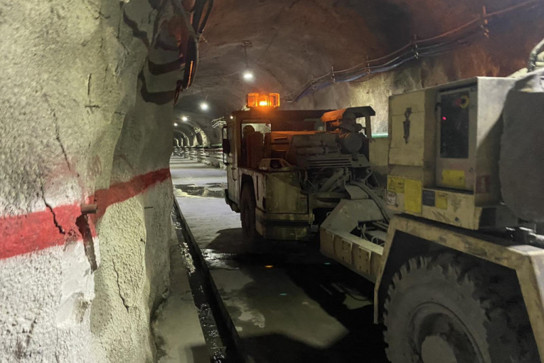 Rudarsko okno na 550 metara pod zemljom