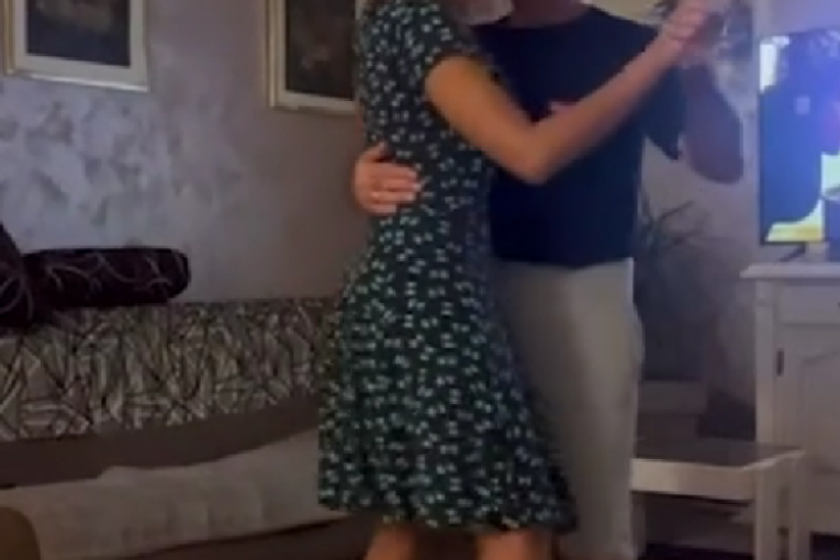 Katarina vežba prvi ples