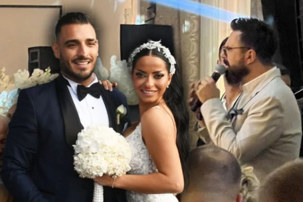 EKSKLUZIVNI KADROVI SA VENČANJA: Evo kako je izgledao PRVI PLES Darka i Kaće, Petar Grašo zapevao OVU pesmu! (VIDEO)