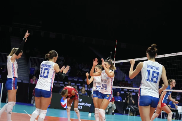 PREOKRETOM DO POLUFINALA EP: Srbija loše počela, pa PREGAZILA Češku u nastavku!