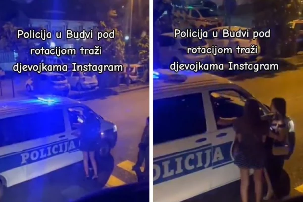POČELI U BUDVI POLICAJCI POD ROTACIJOM DA STARTUJU MALOLETNICE! Prolaznici mislili da suzbijaju kriminal, a oni traže Instragram devojčicama - RODITELJI BESNI! (VIDEO)