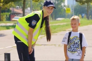 "VAŠA BEZBEDNOST JE NAŠ PRIORITET": MUP Srbije ima poruku za sve školarce