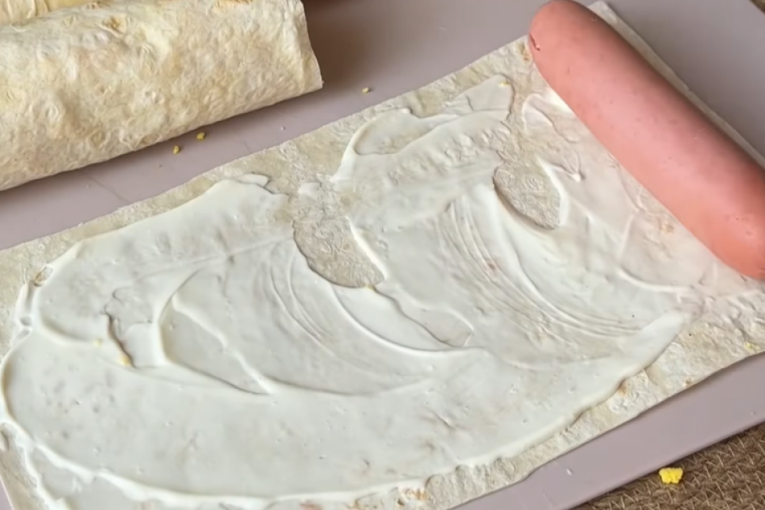 Priprema tortilje za prženje