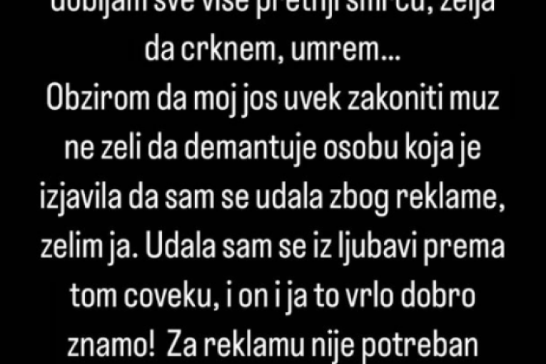 Vanja Aleksić o razvodu sa Ša