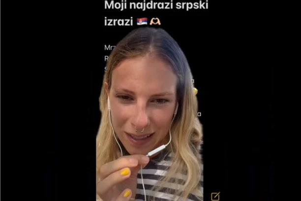 HRVATICA NAPRAVILA TOP 10 OMILJENIH SRPSKIH REČI: "To ne možeš prevesti na hrvatski", a evo koji izraz joj je najdraži