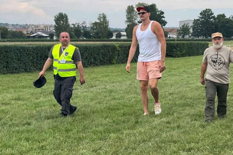 Nikola Jokić na hipodromu